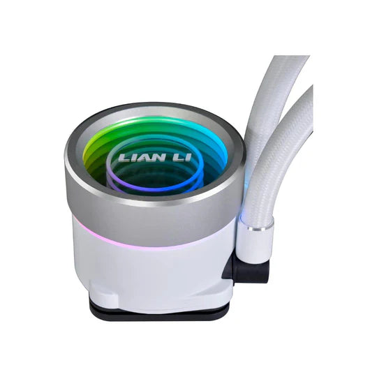 LIAN LI GA II TRINITY SL-INF 360 RGB AIO Liquid Cooler White LIAN LI GA II TRINITY SL-INF 360 RGB AIO Liquid Cooler White